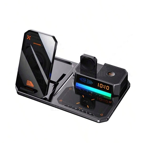 شارژر بی سیم گرین لاین مدل 6in 1 multifunctional شارژر بی سیم گرین لاین مدل 6in 1 multifunctional