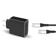 شارژر دیواری فورس مدل FPLICS65WGANCBLCCB توان 65 وات + کابل USB-C شارژر دیواری فورس مدل FPLICS65WGANCBLCCB توان 65 وات + کابل USB-C