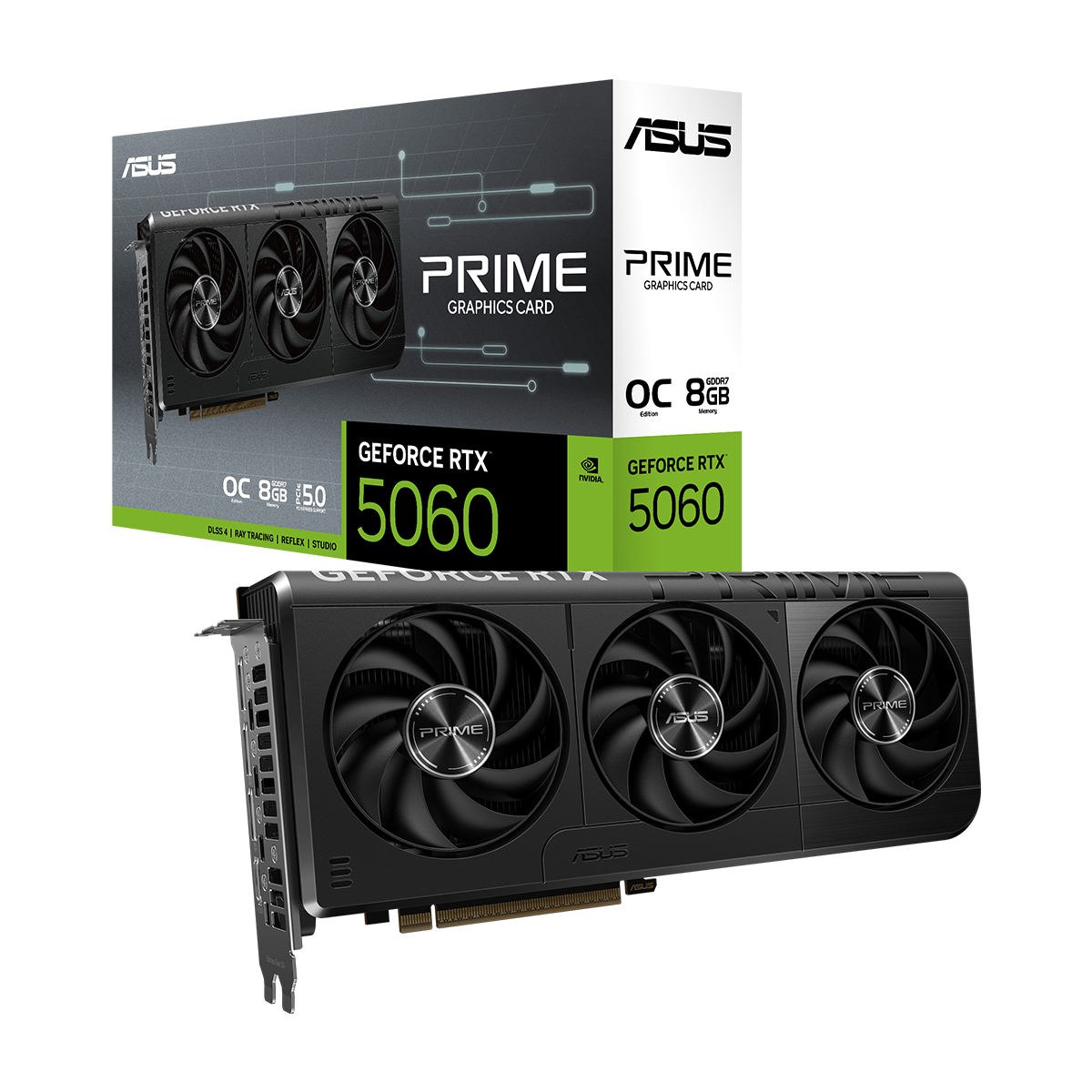 کارت گرافیک ایسوس مدل ASUS PRIME GeForce RTX™ 5060 8GB GDDR7 OC Edition کارت گرافیک ایسوس مدل ASUS PRIME GeForce RTX™ 5060 8GB GDDR7 OC Edition