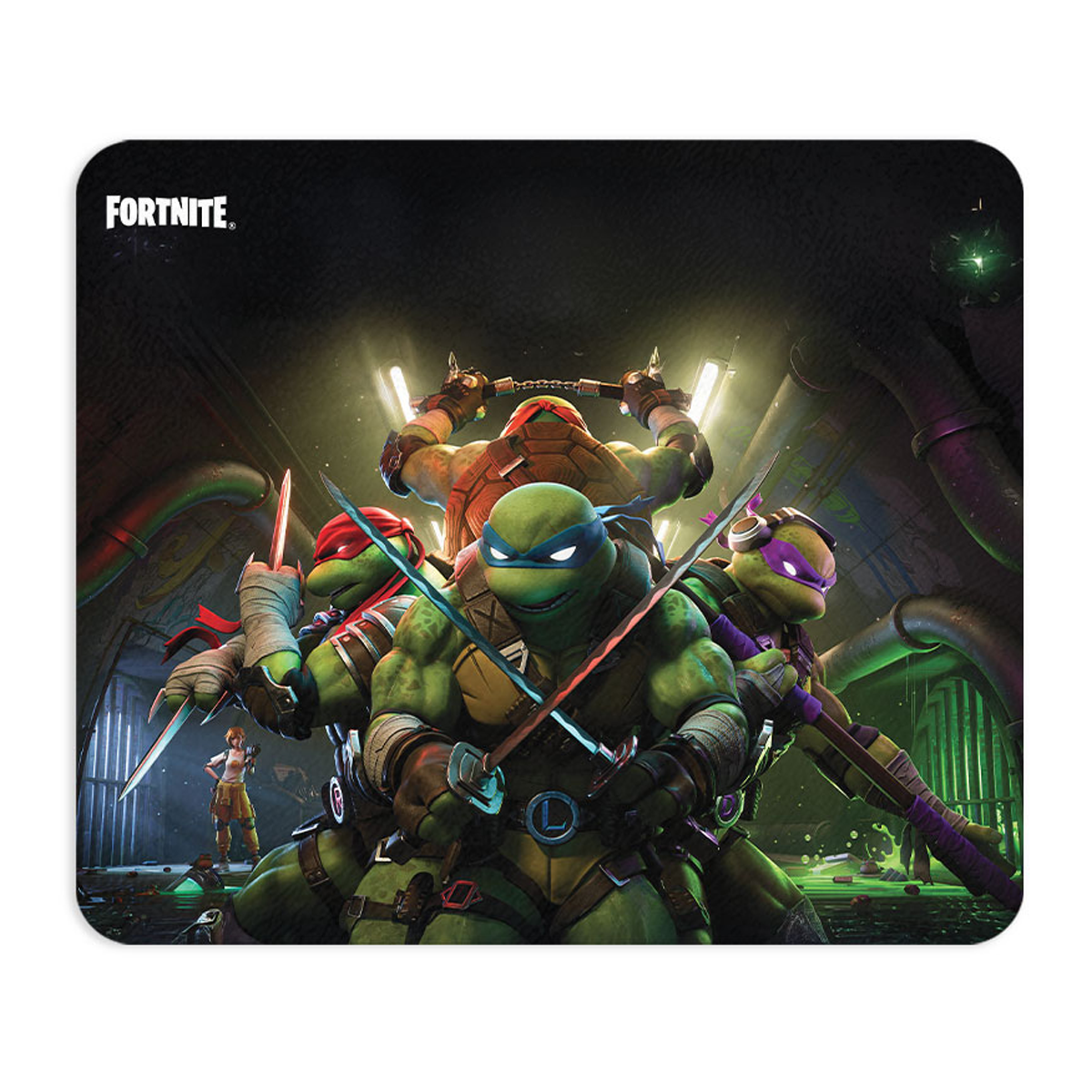 ماوس پد مستر پیکد طرح لاکپشت های نینجا کد PCD-MP1124