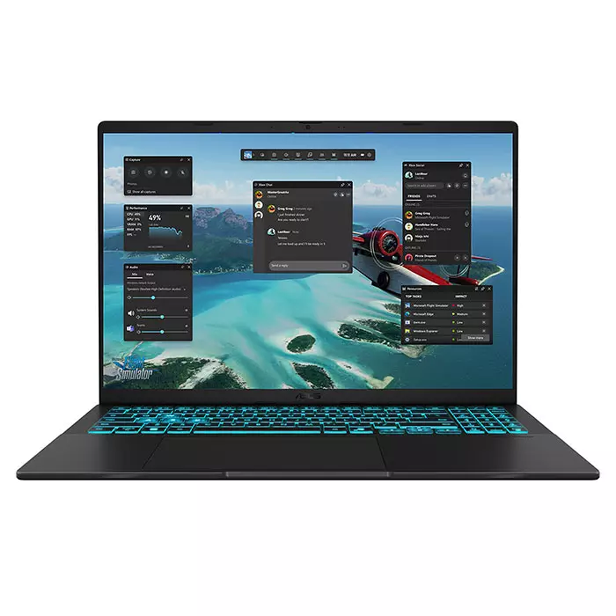 لپ تاپ ایسوس 16 اینچی مدل V16 FX3607VU Ultra 5 210H 16GB 512GB RTX 4050