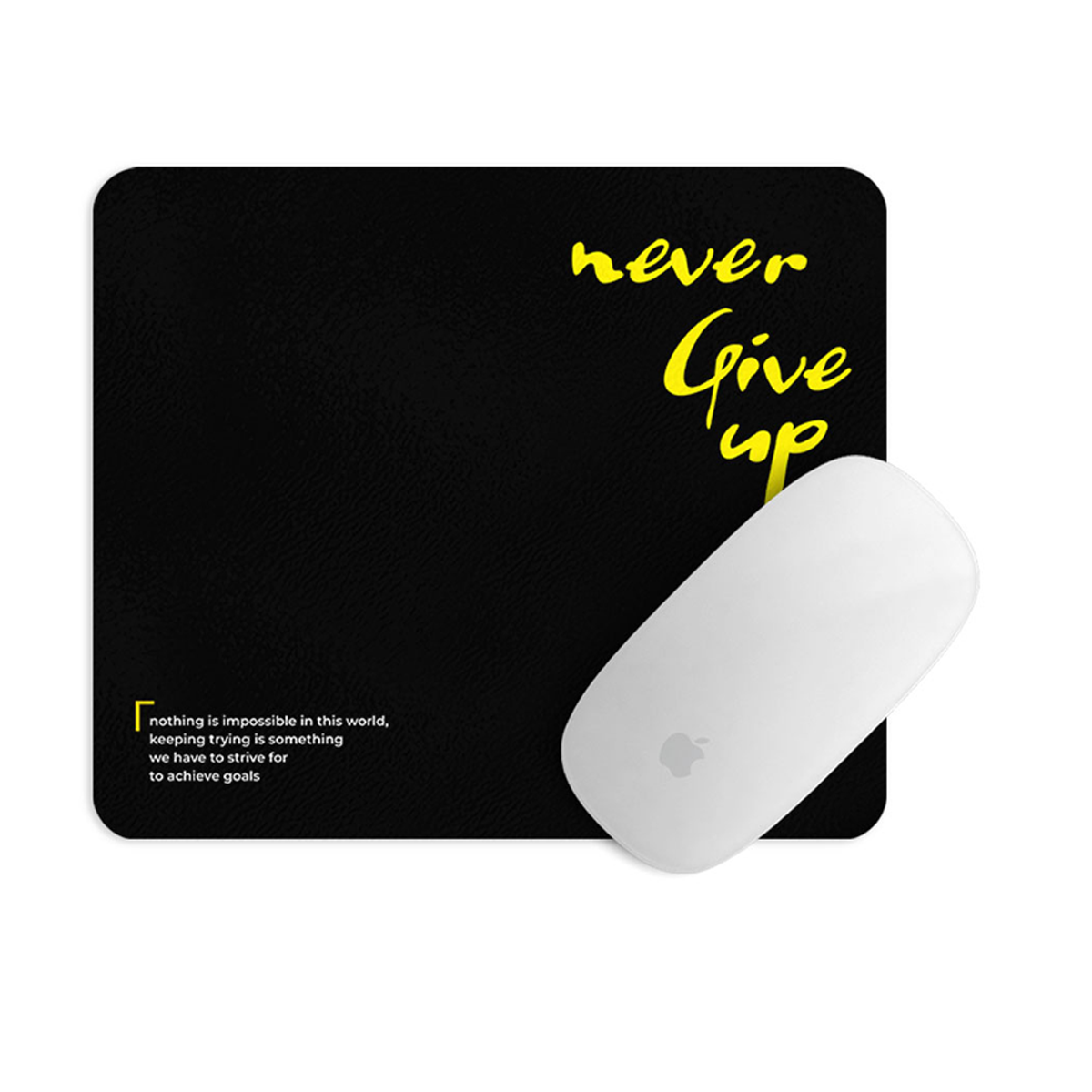 ماوس پد مستر پیکد طرح Never Give up کد PCD-MP1101 ماوس پد مستر پیکد طرح Never Give up کد PCD-MP1101