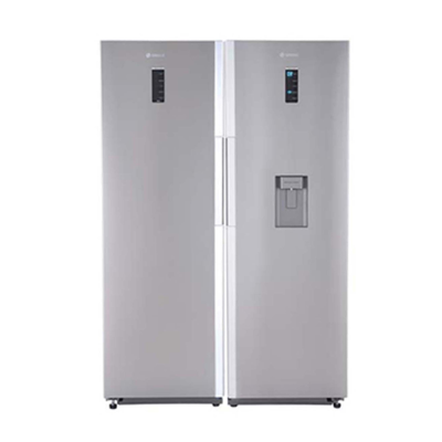 یخچال و فریزر دوقلو اسنوا مدل SRDi-SFDi-M210SS یخچال و فریزر دوقلو 38 فوت اسنوا مدل SRDi/SFDi-M210SS