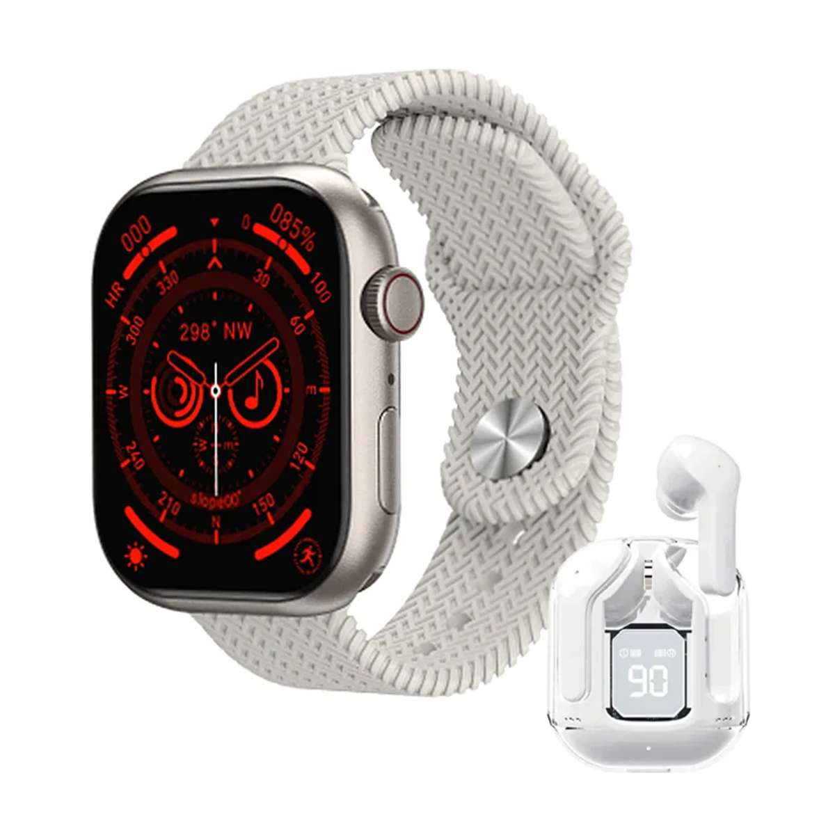 ساعت هوشمند ویسمی مدل wisme-x26 به همراه هندزفری بلوتوثی ساعت هوشمند ویسمی مدل wisme-x26 به همراه هندزفری بلوتوثی