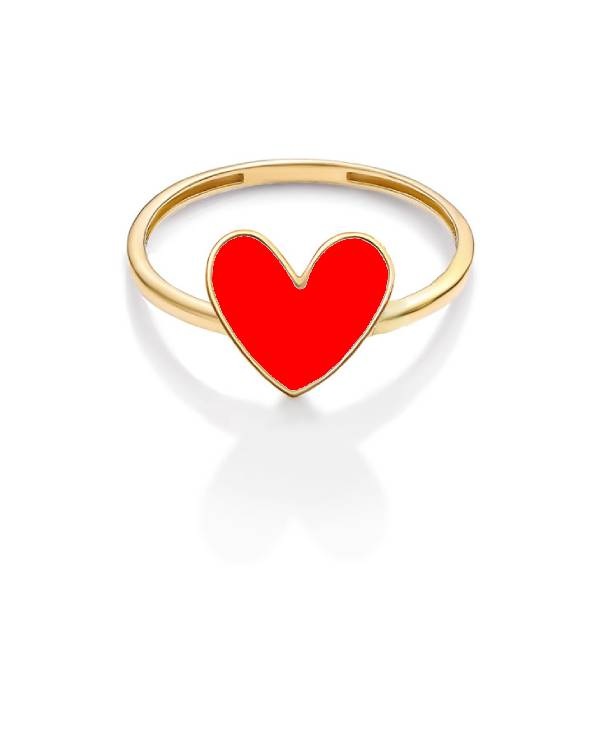 انگشتر طلا 18 عیار زنانه اپال گلد مدل مینیمال قلب قرمز میناکاریکد sh0433 سایز 56 انگشتر طلا 18 عیار زنانه اپال گلد مدل مینیمال قلب قرمز میناکاریکد sh0433 سایز 56
