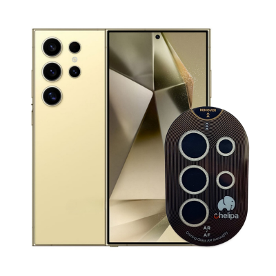 محافظ لنز دوربین گوشی سامسونگ Galaxy S24 Ultra چلیپا مدل shine