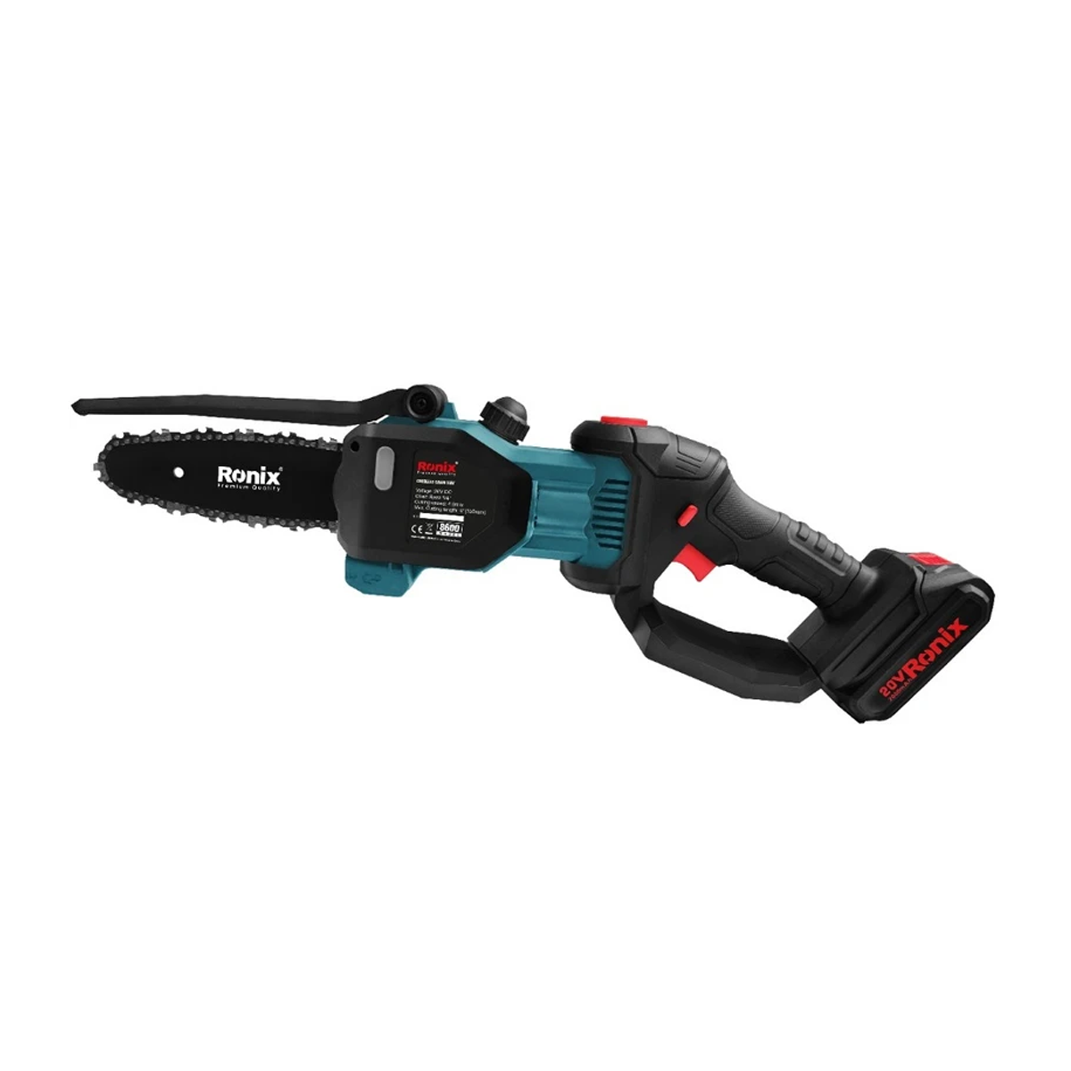 اره زنجیری شارژی رونیکس مدل RH-8600 اره زنجیری شارژی رونیکس مدل RH-8600