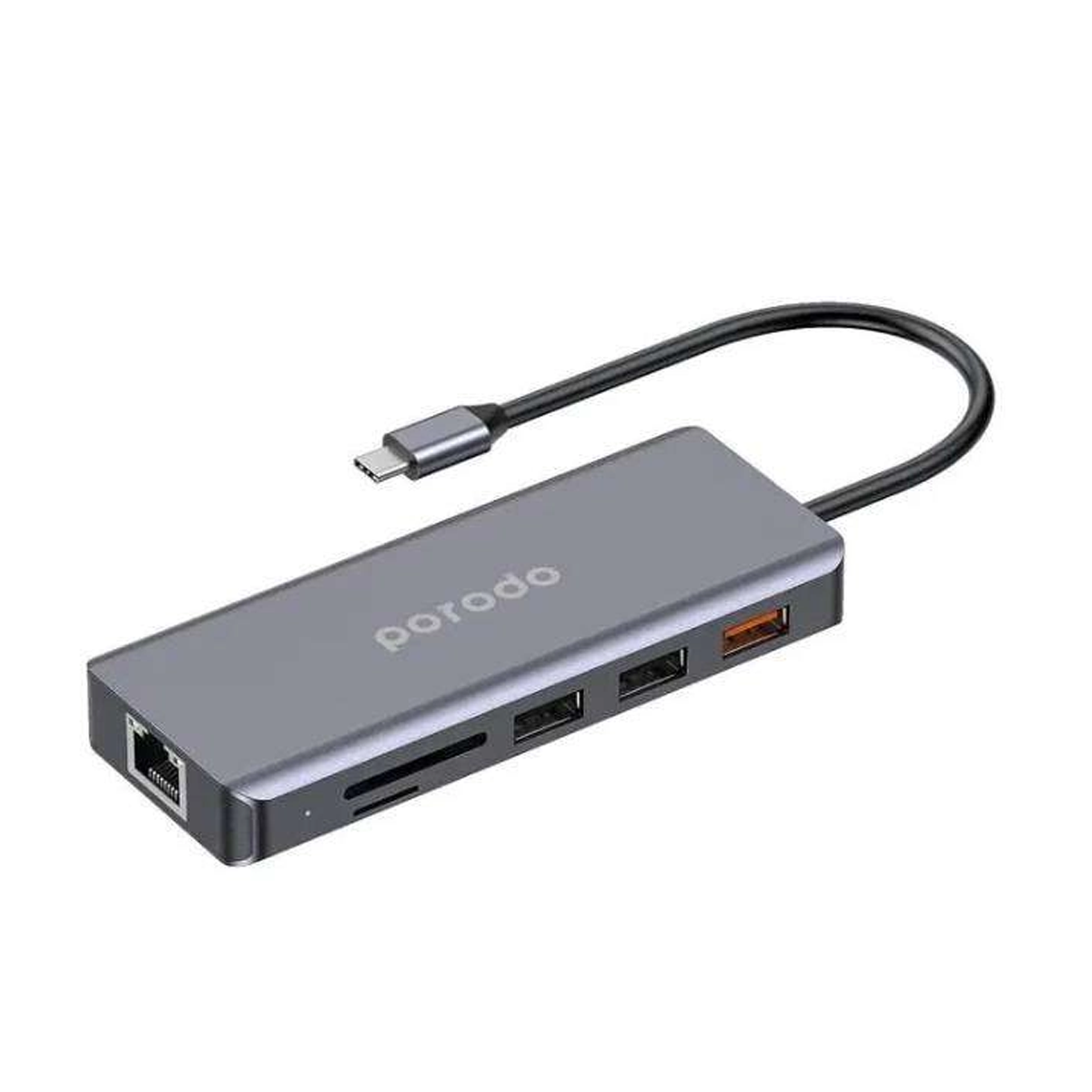 هاب یو اس بی 9 پورت پرودو مدل PD-91CHB-GY هاب یو اس بی 9 پورت پرودو مدل PD-91CHB-GY