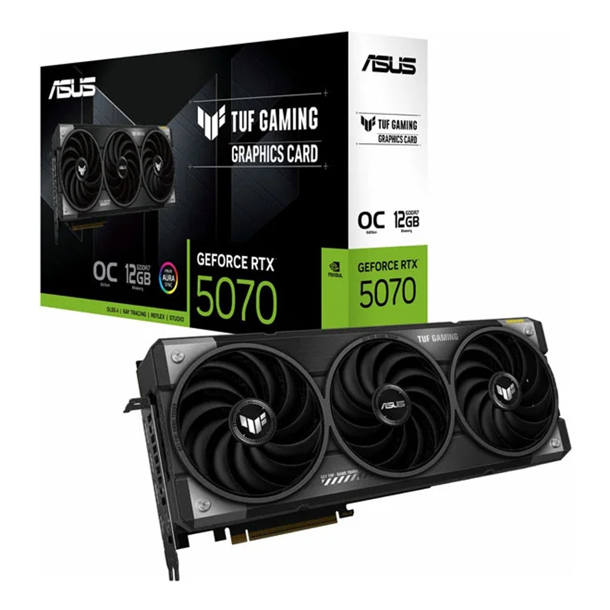 کارت گرافیک ایسوس مدل TUF Gaming GeForce RTX 5070 12GB GDDR7 OC Edition کارت گرافیک ایسوس مدل TUF Gaming GeForce RTX 5070 12GB GDDR7 OC Edition