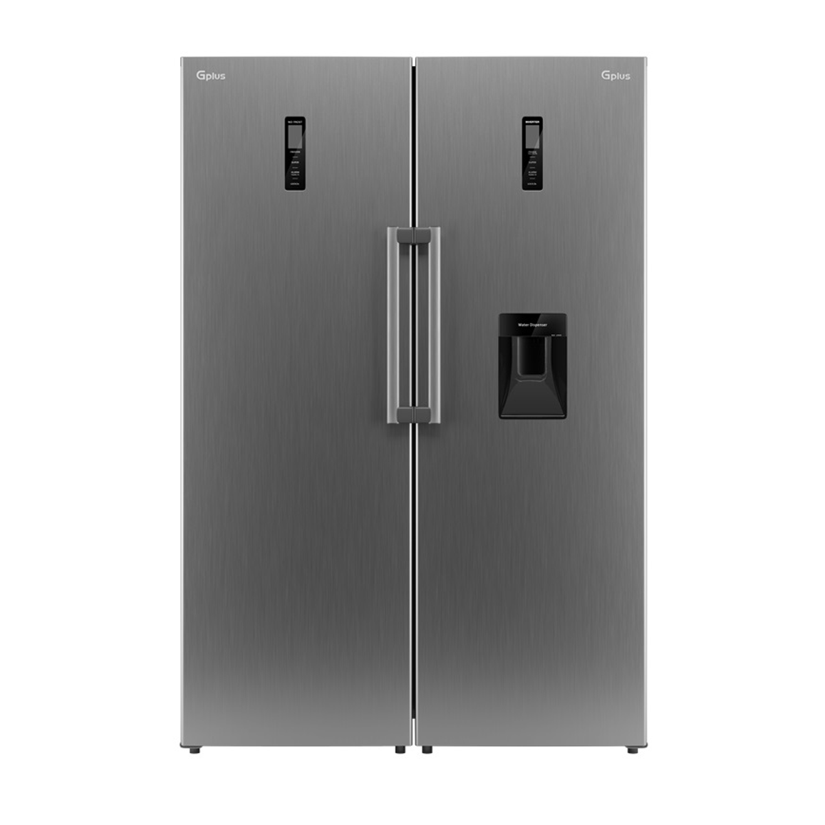 یخچال فریزر دو قلو جی پلاس مدل GRF-P2736LS/FS یخچال فریزر دو قلو جی پلاس مدل GRF-P2736LS/FS