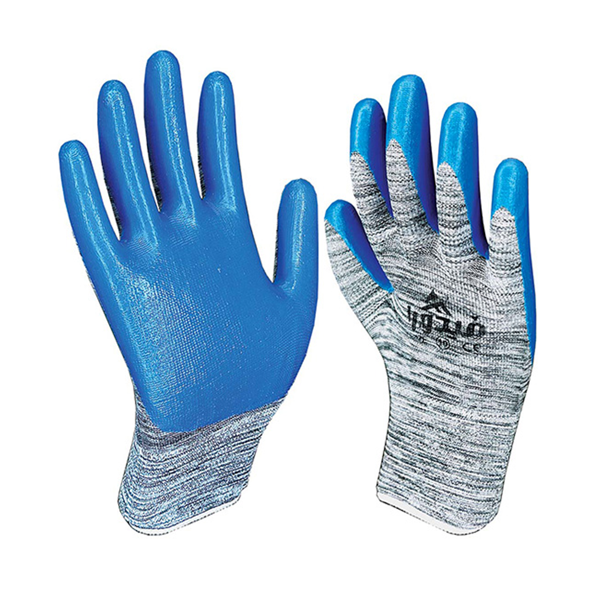 دستکش ایمنی فیدورا مدل نیتریل 1/4