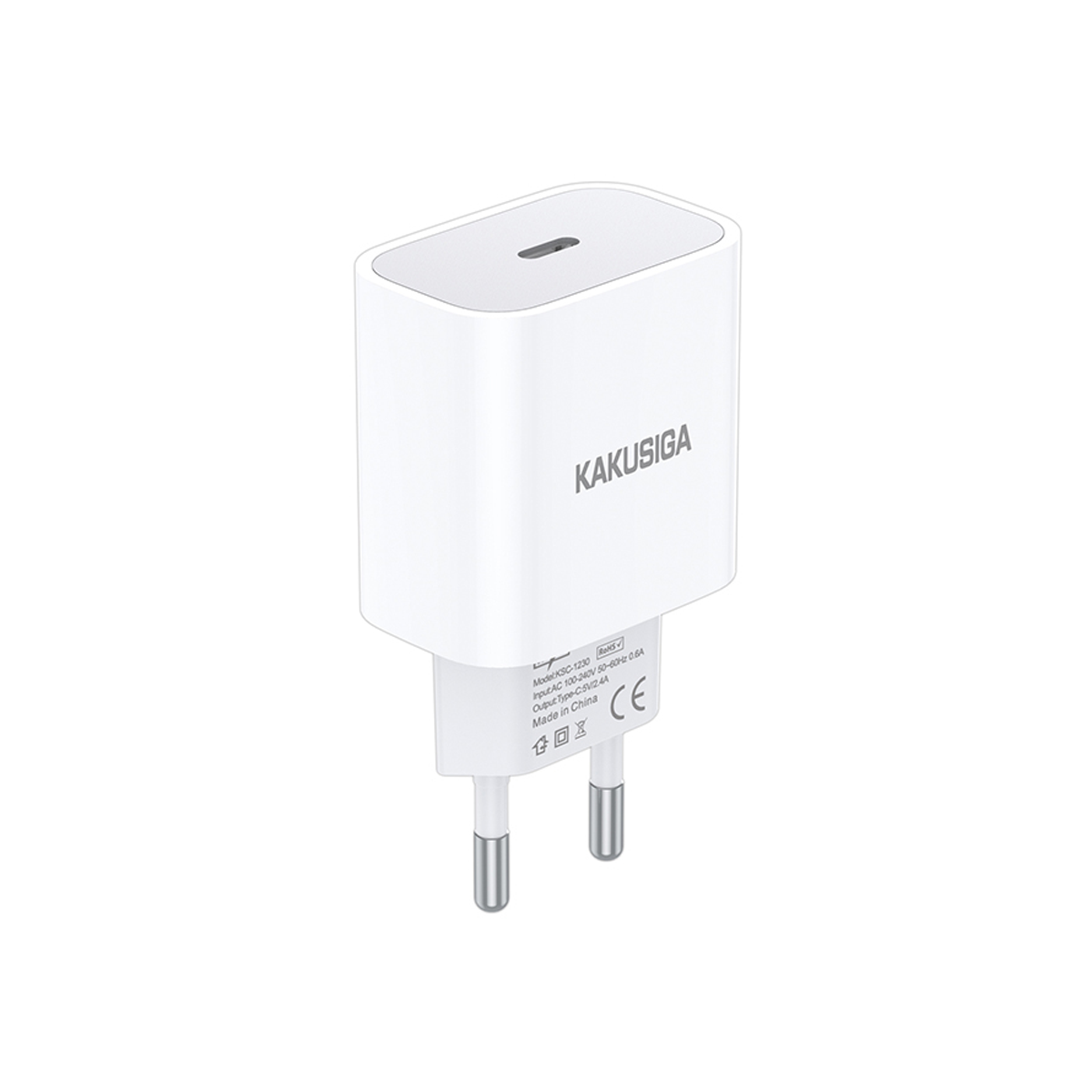 شارژر دیواری کاکوسیگا مدل KSC-1228 توان 20 وات شارژر دیواری کاکوسیگا مدل KSC-1228 توان 20 وات