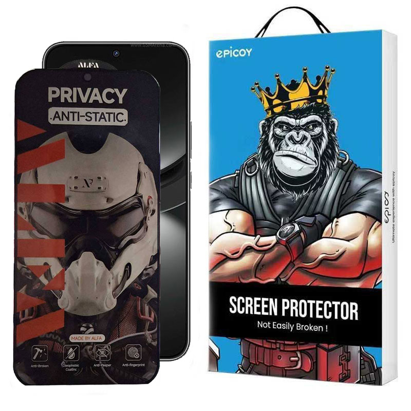 محافظ صفحه نمایش حریم شخصی گوشی هوآوی Nova 12i اپیکوی مدل Alpha محافظ صفحه نمایش حریم شخصی گوشی هوآوی Nova 12i اپیکوی مدل Alpha