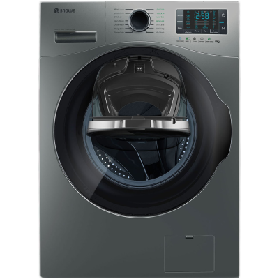 ماشین لباسشویی اسنوا 8 کیلویی مدل SWM-84608 ماشین لباسشویی اسنوا مدل SWM-84608 ظرفیت 8 کیلوگرم