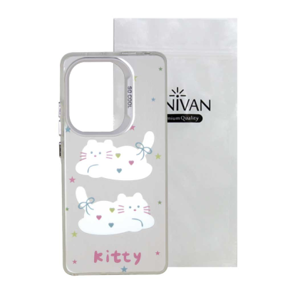 کاور گوشی شیائومی Redmi Note 13 4G سانیوان مدل فانتزی طرح گربه Kitty