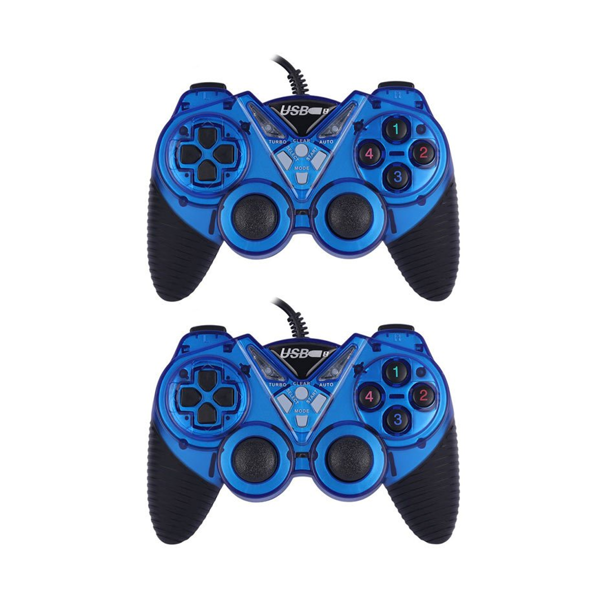 دسته بازی مدل دوبل شوکدار USB-890