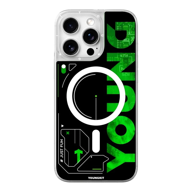 کاور گوشی اپل iPhone 16 Pro یانگ کیت مدل Futuristic Magsafe