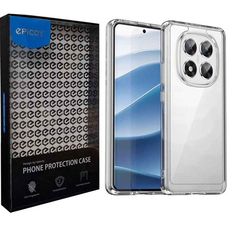 کاور گوشی شیائومی Redmi Note 14 Pro 4G اپیکوی مدل Transparent Clear