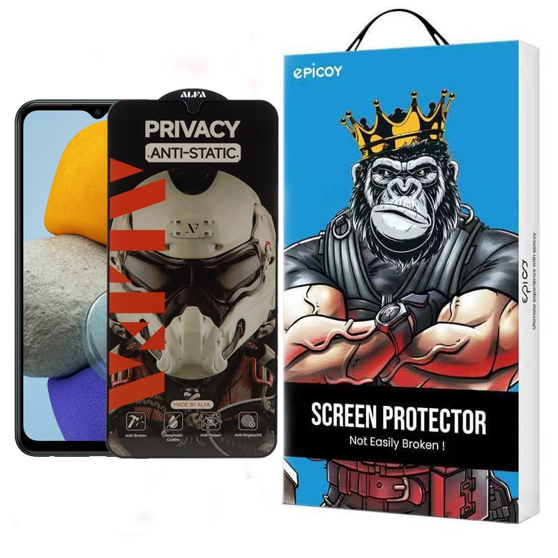 محافظ صفحه نمایش حریم شخصی گوشی سامسونگ Galaxy M23 4G اپیکوی مدل Alpha