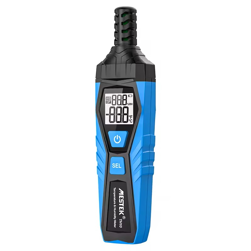 دماسنج و رطوبت سنج دیجیتالی مستک مدل TH10 دماسنج و رطوبت سنج دیجیتالی مستک مدل TH10