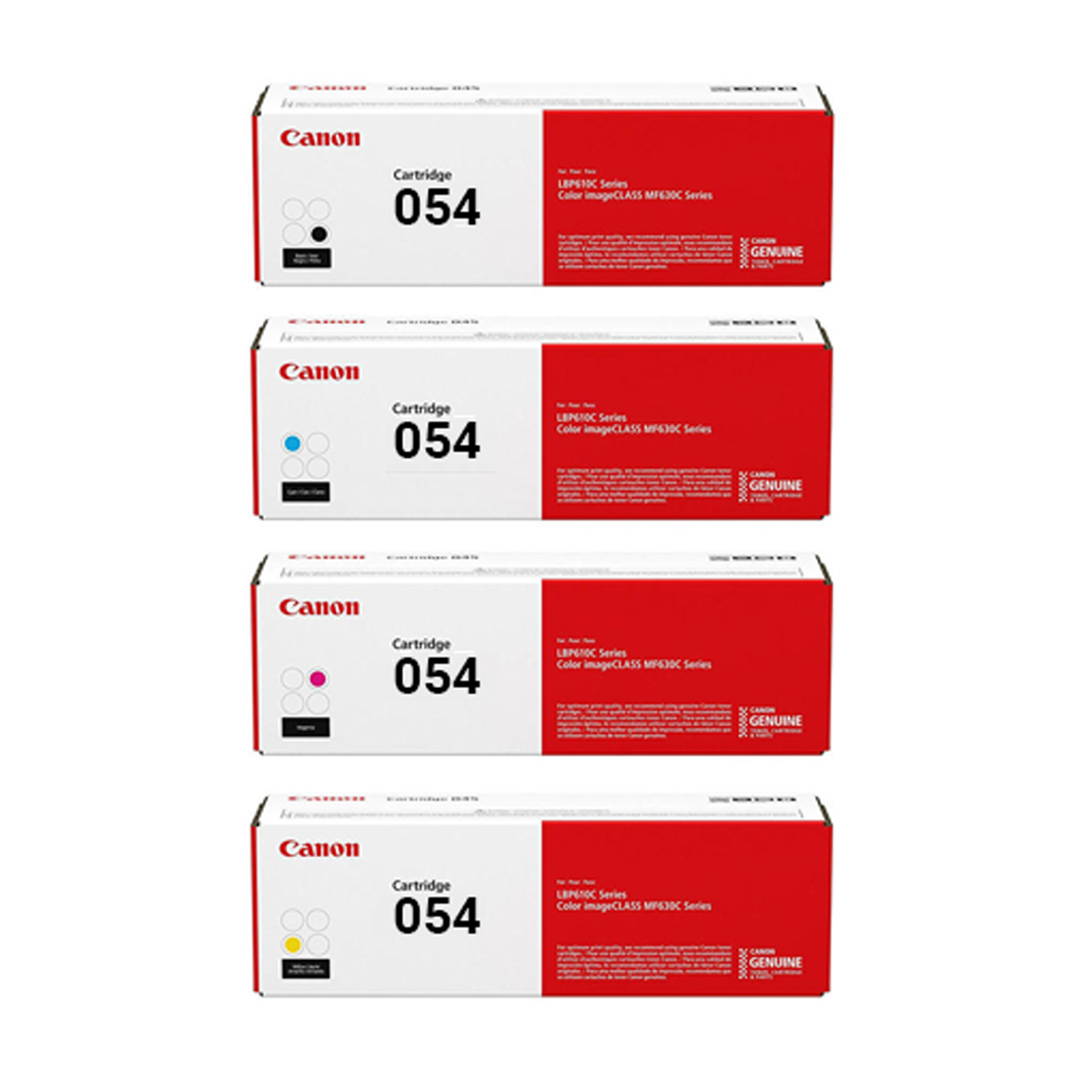 ست رنگی کارتریج کانن مدل 054 ست رنگی کارتریج کانن مدل 054