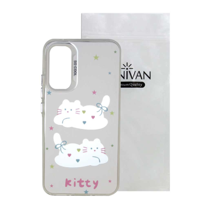 کاور گوشی شیائومی Redmi Note 11 Pro 4G سانیوان مدل فانتزی طرح گربه Kitty