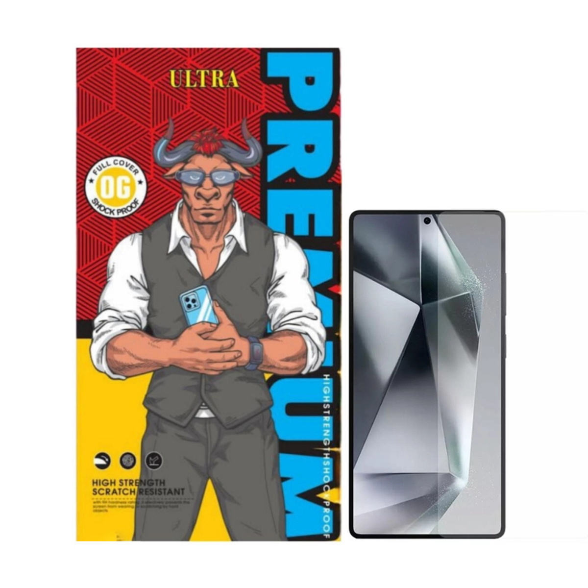 محافظ صفحه نمایش گوشی سامسونگ Galaxy S25 Ultra اولترا مدل بدون حاشیه Transparent محافظ صفحه نمایش گوشی سامسونگ Galaxy S25 Ultra اولترا مدل بدون حاشیه Transparent