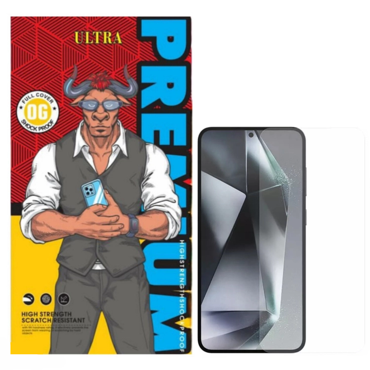 محافظ صفحه نمایش گوشی سامسونگ Galaxy A56 اولترا مدل بدون حاشیه Clear Pro HD Plus