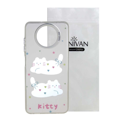 کاور گوشی شیائومی Poco X3 Pro سانیوان مدل فانتزی طرح گربه