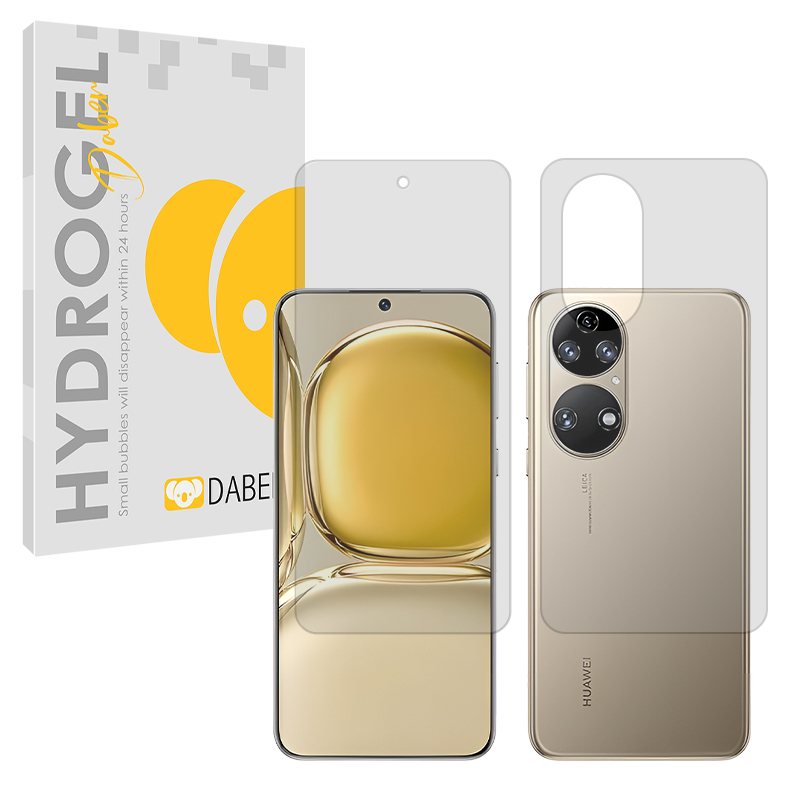 محافظ صفحه نمایش مات گوشی هوآوی P50 Pro دبن مدل Tough به همراه محافظ پشت گوشی محافظ صفحه نمایش مات گوشی هوآوی P50 Pro دبن مدل Tough به همراه محافظ پشت گوشی