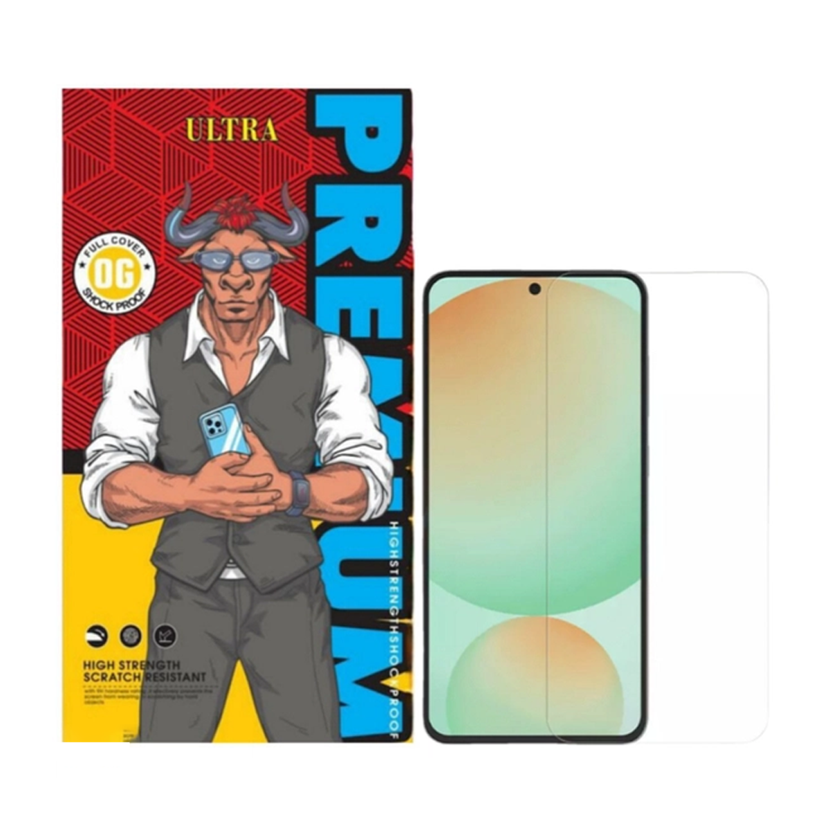 محافظ صفحه نمایش گوشی سامسونگ Galaxy A36 اولترا مدل بدون حاشیه Transparent