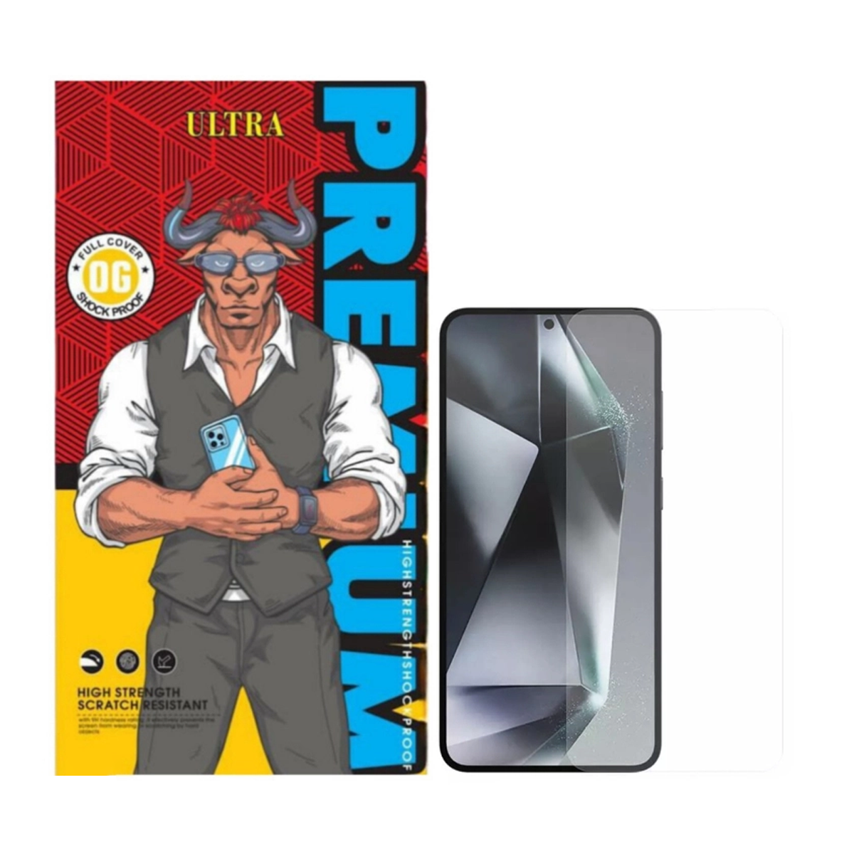 محافظ صفحه نمایش گوشی سامسونگ Galaxy S25 Plus اولترا مدل بدون حاشیه Clear Pro HD Plus