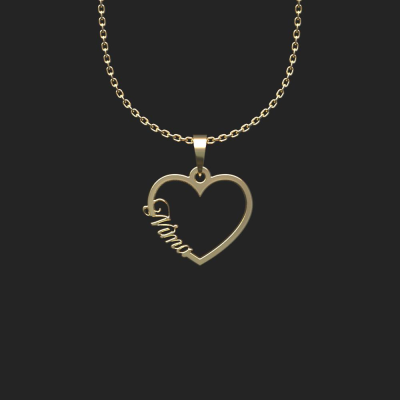 گردنبند طلا زنانه مدوپد مدل اسم نیما nima کد HE2-1-1203 گردنبند طلا زنانه مدوپد مدل اسم نیما nima کد HE2-1-1203