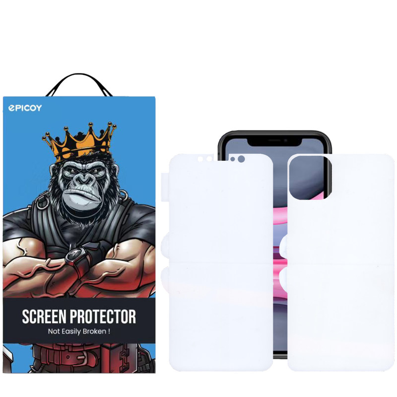 محافظ صفحه نمایش و پشت گوشی اپل iPhone 11 اپیکوی مدل Hydrogel-cover