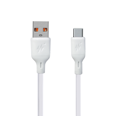 کابل تایپ سی اوکی 24 مدل UTC Fast Charge طول 1 متر کابل تبدیل USB به USB-C اوکی 24 مدل UTC Fast Charge طول 1 متر