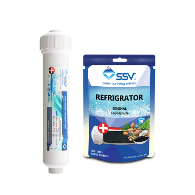 فیلتر یخچال ساید بای ساید اس اس وی مدل RCH-2500G به همراه شارژر یدک فیلتر یخچال ساید بای ساید اس اس وی مدل RCH-2500G به همراه شارژر یدک