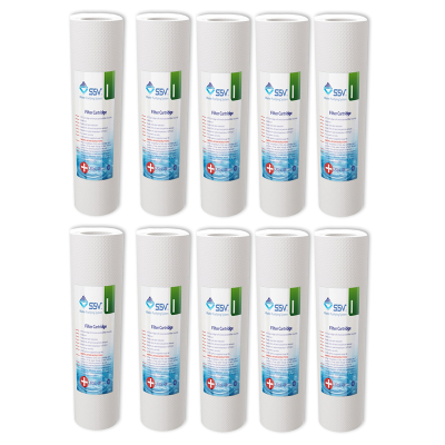 فیلتر دستگاه تصفیه کننده آب اس اس وی مدل H-P.P مجموعه 10 عددی فیلتر دستگاه تصفیه کننده آب اس اس وی مدل H-P.P مجموعه 10 عددی
