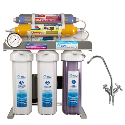 دستگاه تصفیه کننده آب اس اس وی مدل SuperSpring 2W X800 به همراه شیر تصفیه آب دستگاه تصفیه کننده آب اس اس وی مدل SuperSpring 2W X800 به همراه شیر تصفیه آب