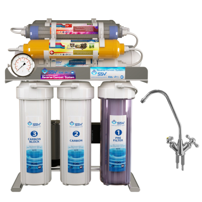 دستگاه تصفیه آب اس اس وی مدل SuperSpring 2W X900 به همراه شیر تصفیه آب دستگاه تصفیه آب اس اس وی مدل SuperSpring 2W X900 به همراه شیر تصفیه آب