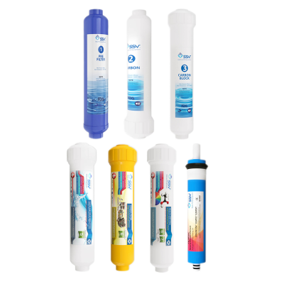 فیلتر دستگاه تصفیه آب اس اس وی مدل L700 بسته 7 عددی فیلتر دستگاه تصفیه آب اس اس وی مدل L700 بسته 7 عددی