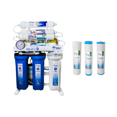 دستگاه تصفیه کننده آب اس اس وی مدل MaxBlue x900 به همراه فیلتر 3 عددی