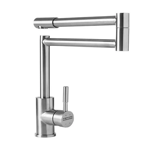 شیر آشپزخانه استیل البرز مدل 211 شیر آشپزخانه استیل البرز مدل 211-small-image