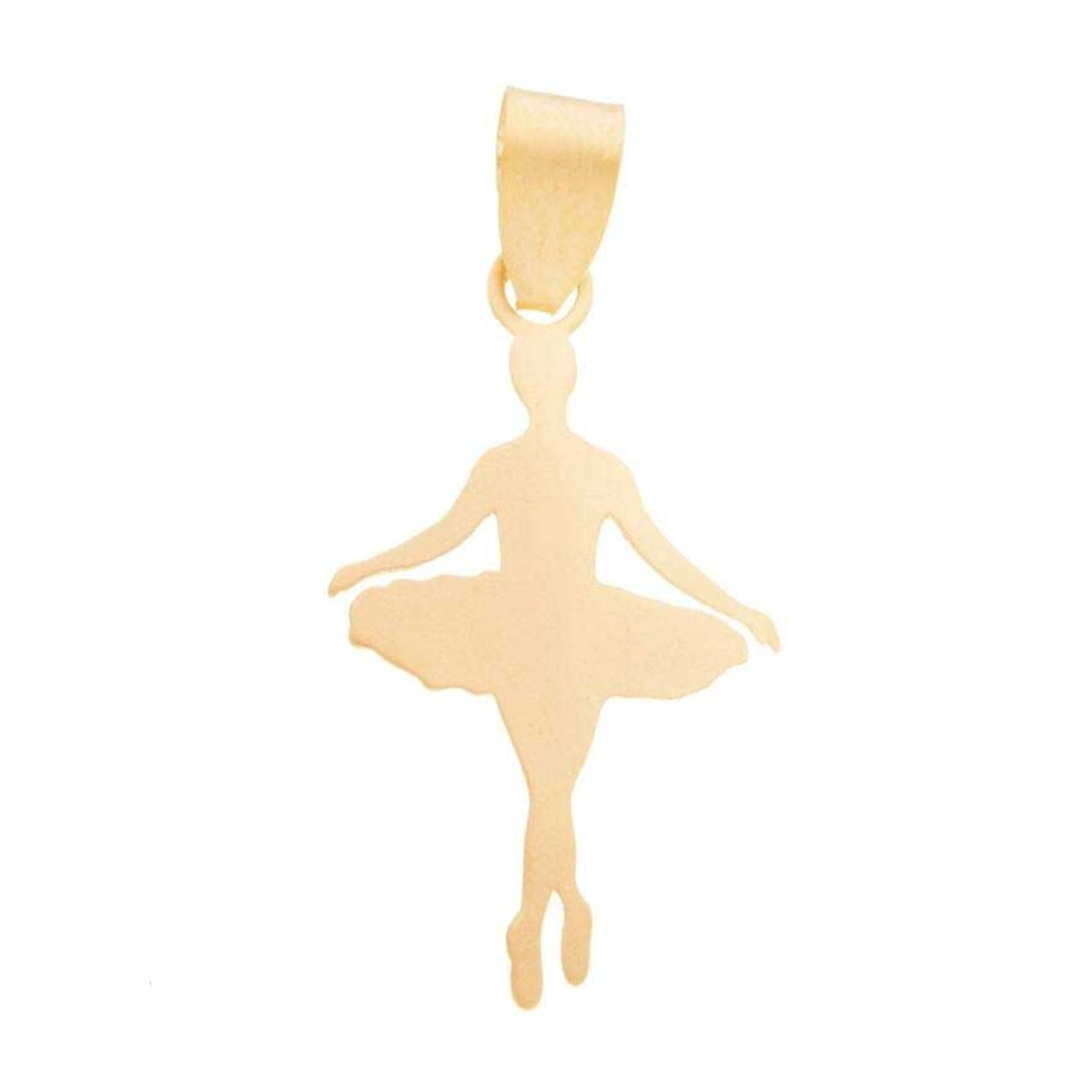 آویز طلا 18 عیار زنانه شمیم گلد گالری طرح بالرین مدل SG029 آویز طلا 18 عیار زنانه شمیم گلد گالری طرح بالرین مدل SG029