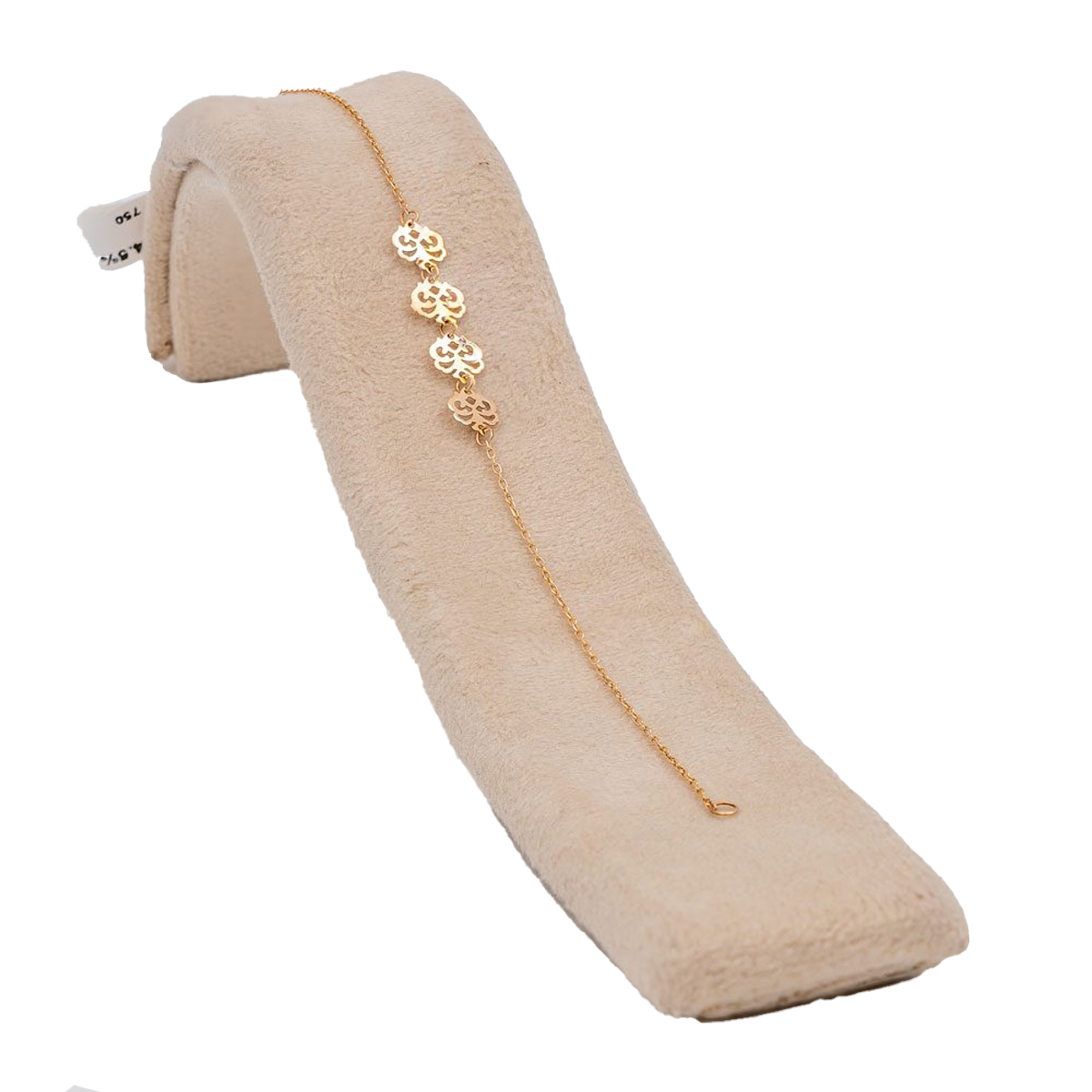 دستبند طلا زنانه گالری طلا عرفان مدل لیزری کد 4607 دستبند طلا زنانه گالری طلا عرفان مدل لیزری کد 4607