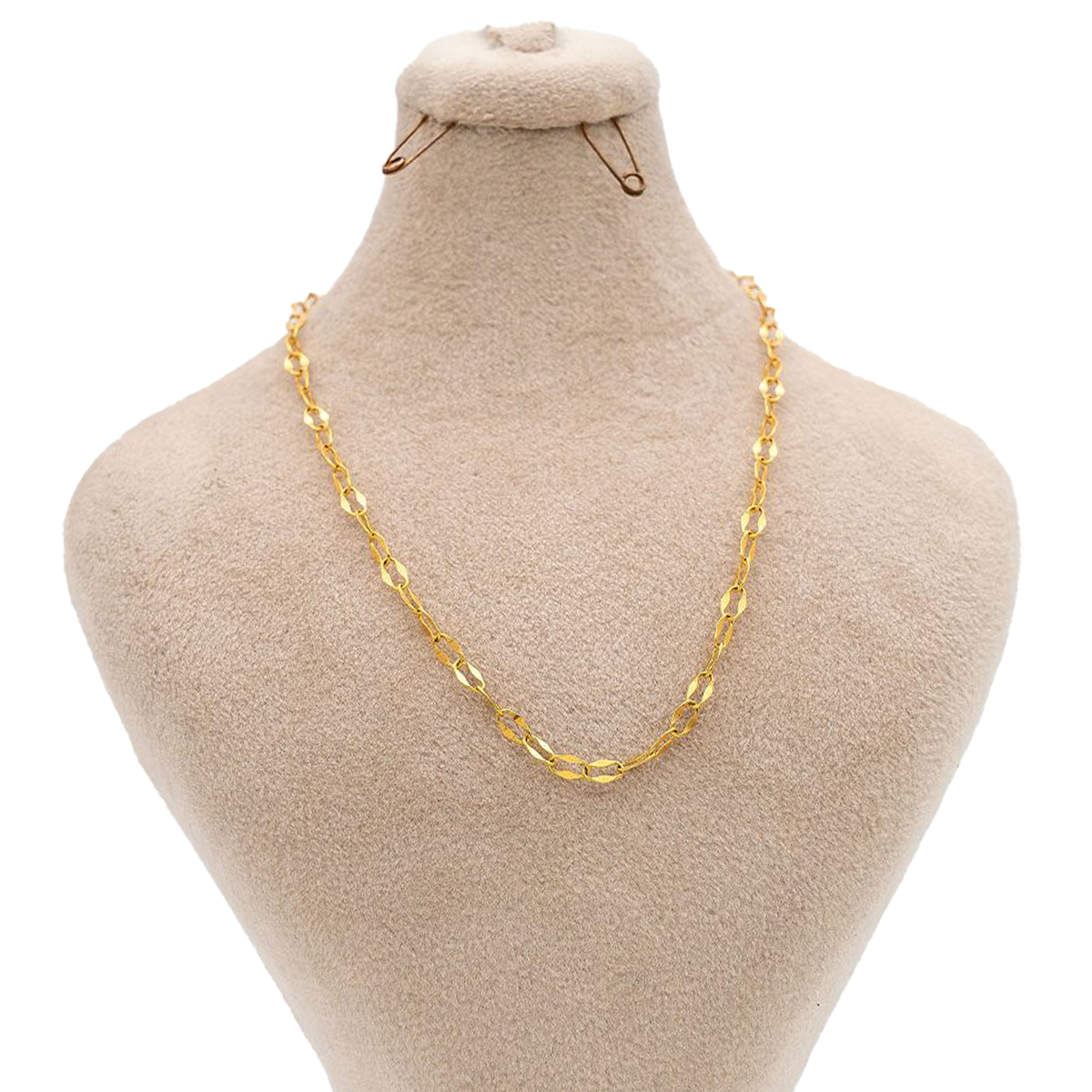 زنجیر طلا زنانه گالری طلا عرفان مدل استار درشت زنجیر طلا زنانه گالری طلا عرفان مدل استار درشت