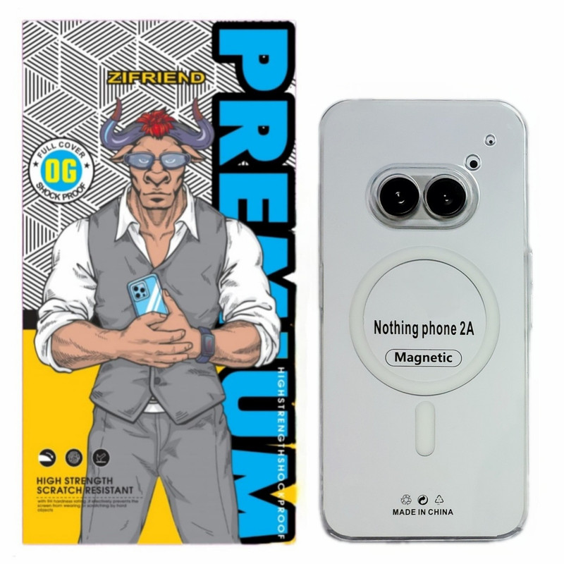 کاور زیفرند مدل Super Crystal Magsafe مناسب برای گوشی موبایل ناتینگ Phone 2a