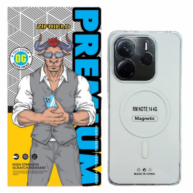 کاور زیفرند مدل Super Crystal Magsafe مناسب برای گوشی موبایل شیائومی Redmi Note 14 4G