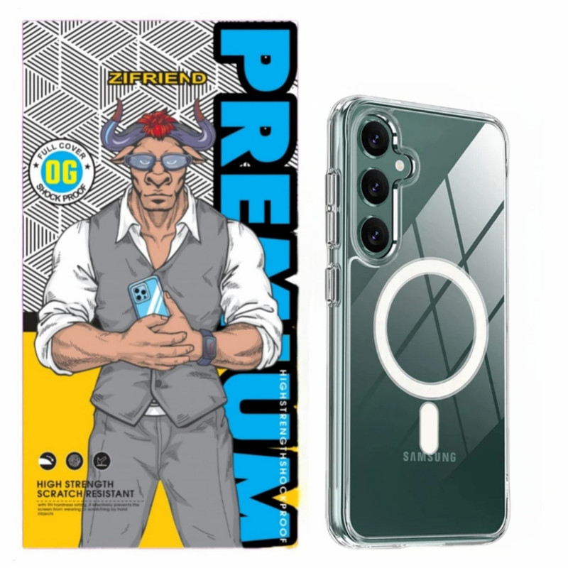 کاور زیفرند مدل Super Crystal Magsafe مناسب برای گوشی موبایل سامسونگ Galaxy A17 کاور زیفرند مدل Super Crystal Magsafe مناسب برای گوشی موبایل سامسونگ Galaxy A17