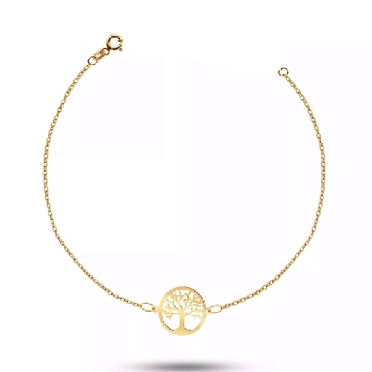 دستبند طلا 18 عیار زنانه اپال گلد مدل درخت زندگی دستبند طلا 18 عیار زنانه اپال گلد مدل درخت زندگی