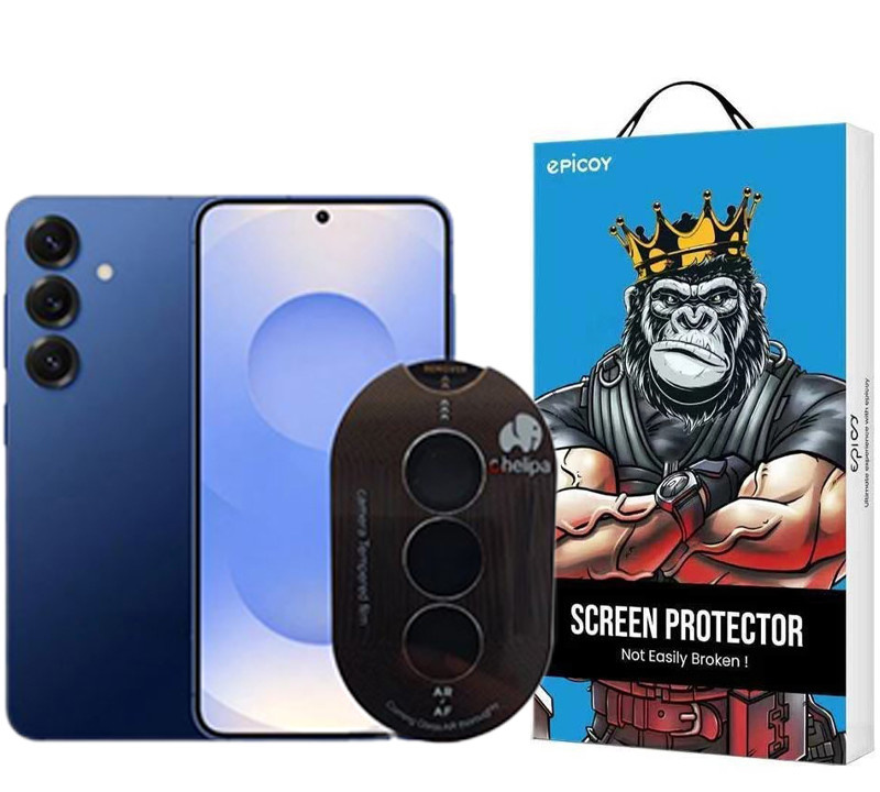 محافظ لنز دوربین اپیکوی مدل Chelipa مناسب برای گوشی موبایل سامسونگ Galaxy S25 Plus محافظ لنز دوربین اپیکوی مدل Chelipa مناسب برای گوشی موبایل سامسونگ Galaxy S25 Plus